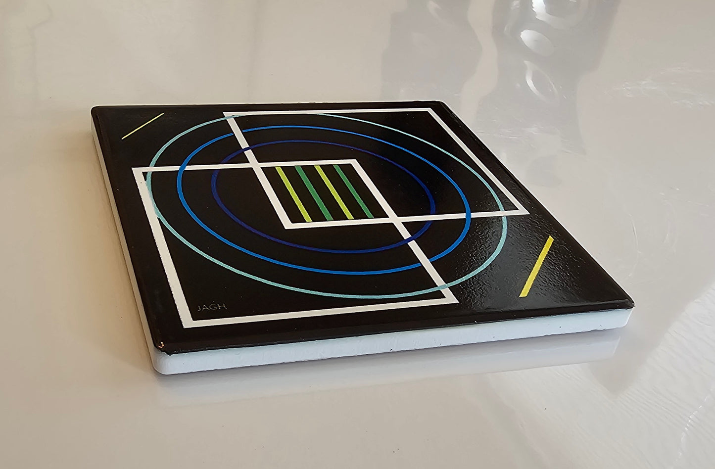 Ceramic Coaster Set of (4) - Design 4