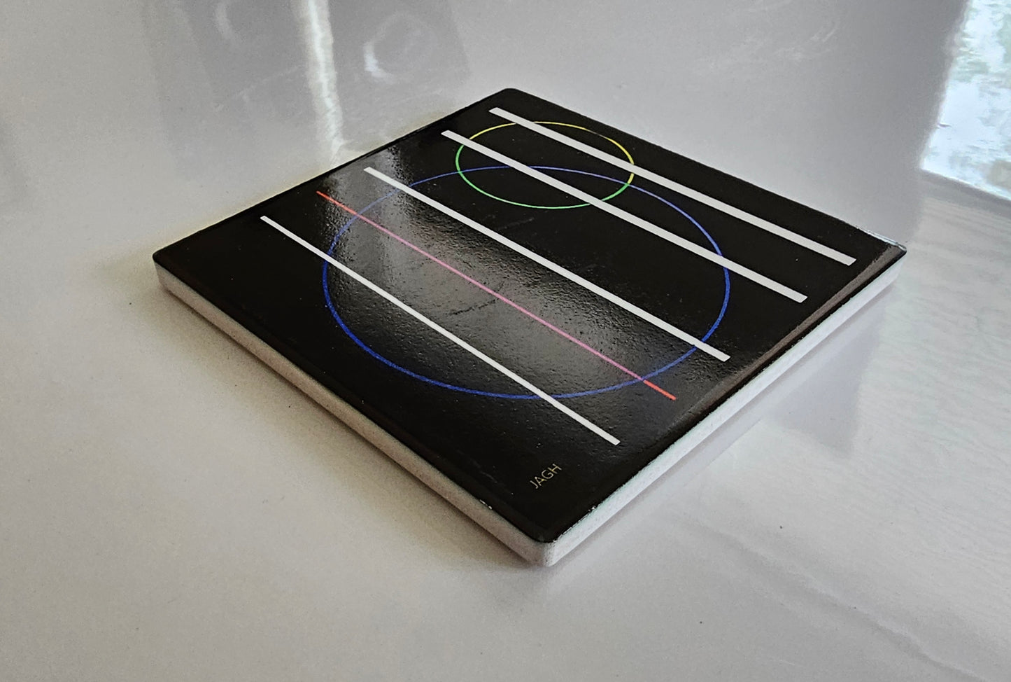 Ceramic Coaster Set of (4) - Design 10