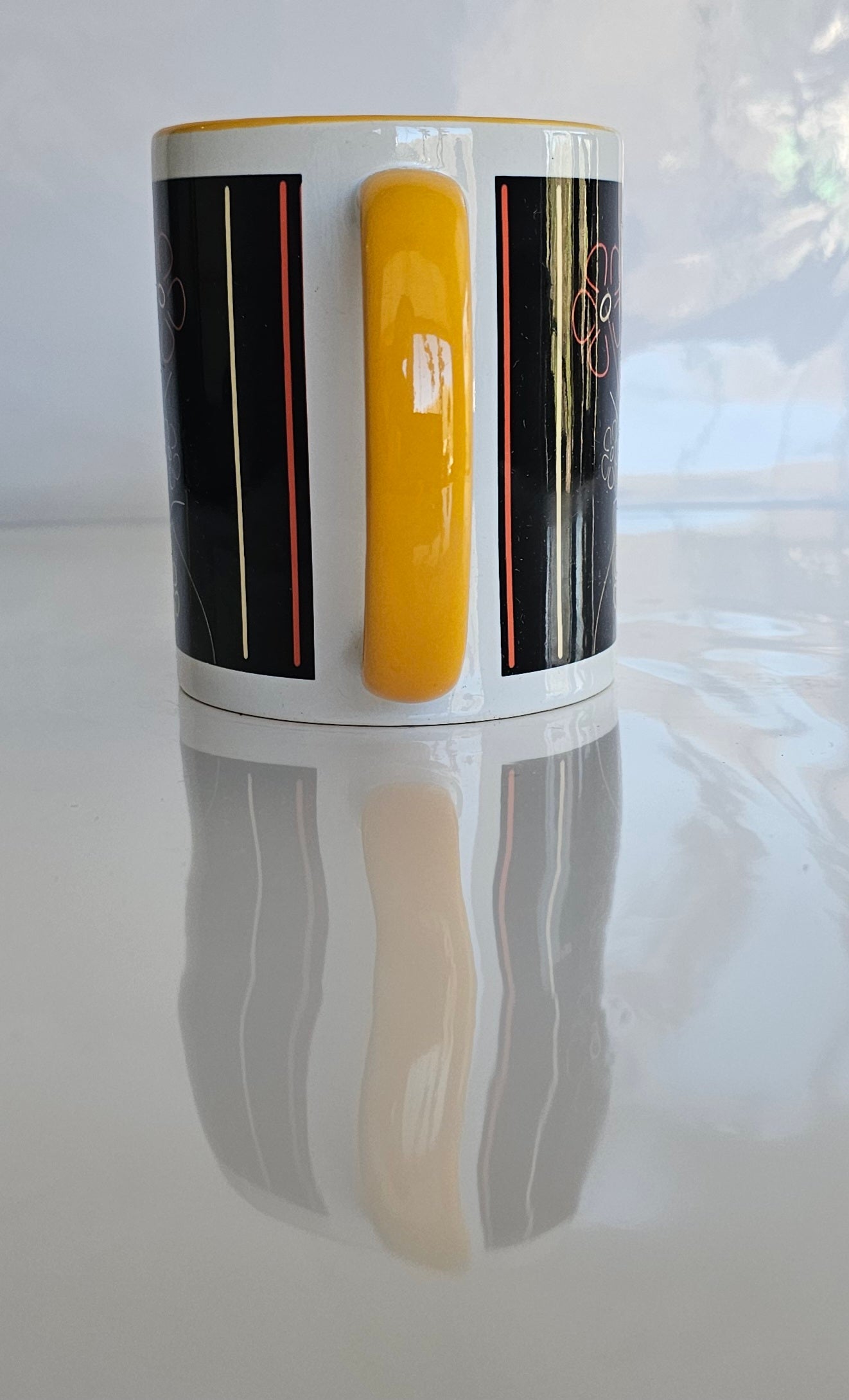 Coffee Mug - Light Orange Ecstatic - Ecstático Naranja Claro