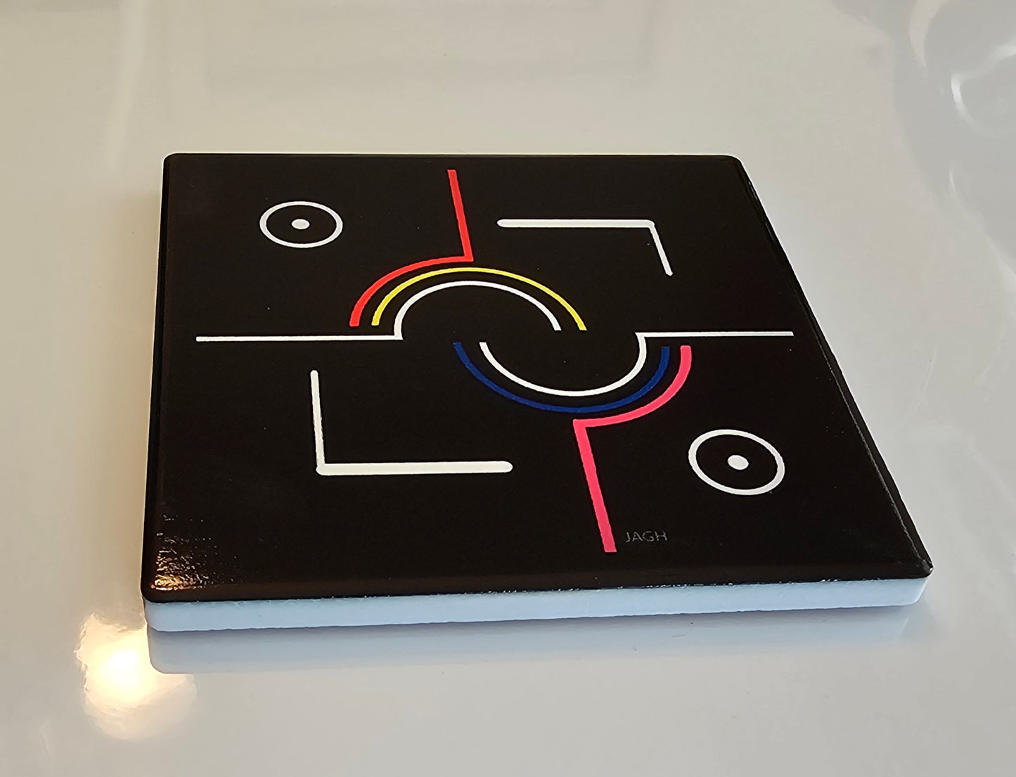 Ceramic Coaster Set of (4) - Design 2