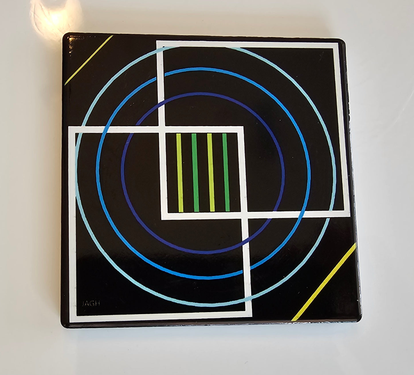 Ceramic Coaster Set of (4) - Design 4