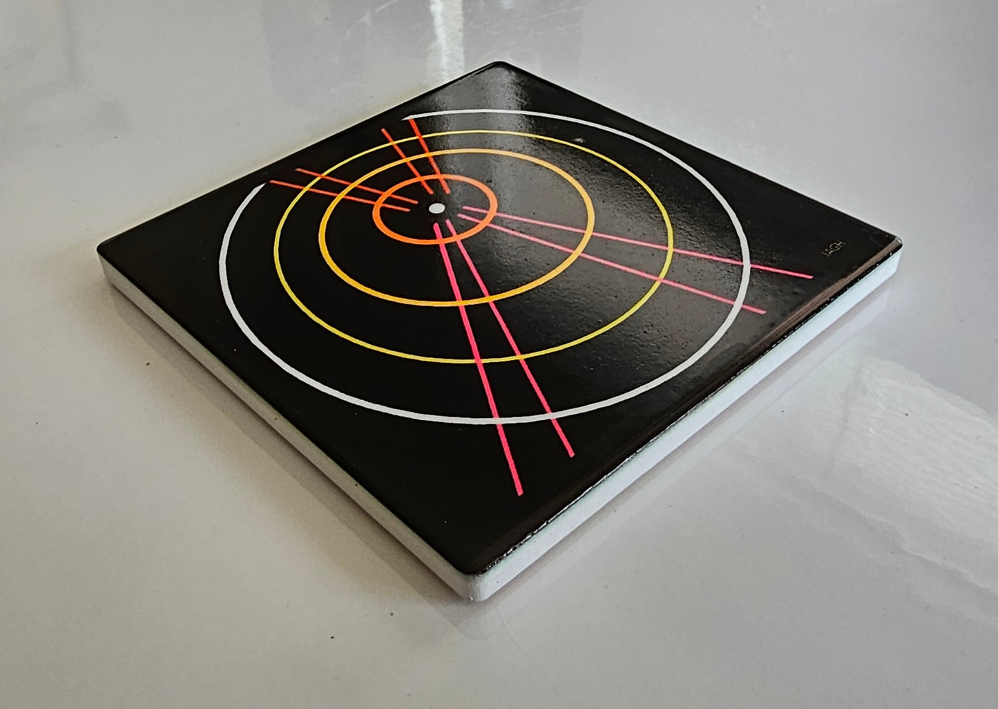 Ceramic Coaster Set of (4) - Design 9